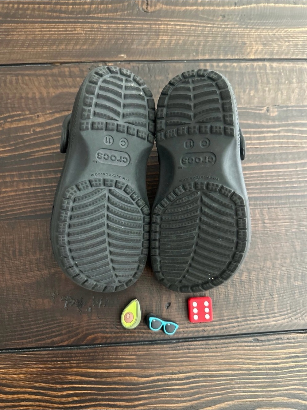 Crocs - Black - Child Size 11 - Picture 3 of 3